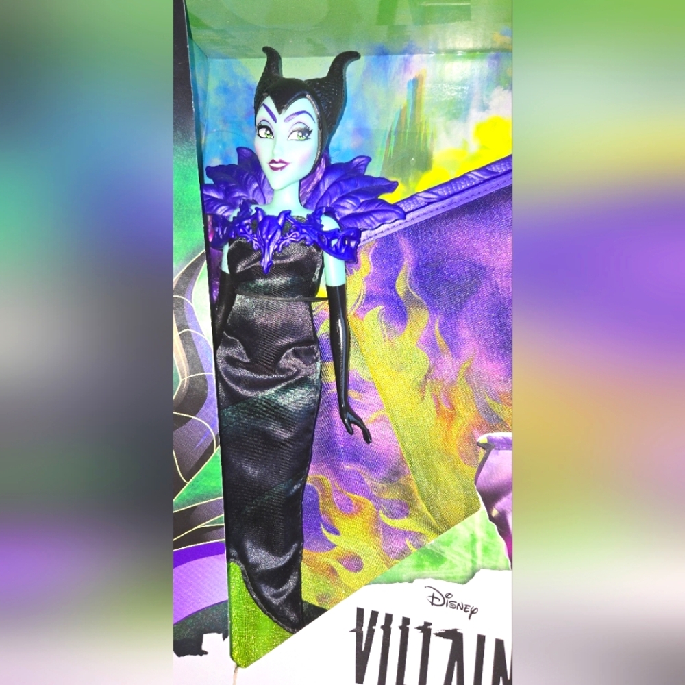 NEW In Box Disney Villains Maleficent Doll - Picture 2 of 5